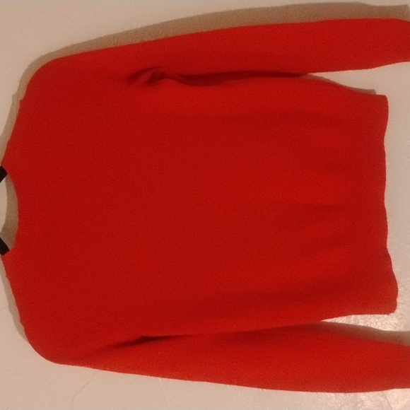 Boden Festive Embroidered Red Sweater Sz XS Mint - Picture 7 of 7